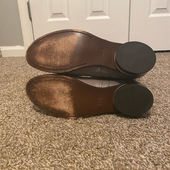 Frye Grey Tall Riding Boot - Picture 3 of 3